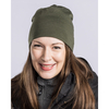 1166 MERINO WOOL THIN WARM UNISEX BEANIE PINEWOOD