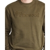 5468 VARNAMO PW LOGO SWEATER PINEWOOD
