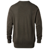 5047 VÄRNAMO MEN’S MERINO WOOL V-NECK SWEATER PINEWOOD