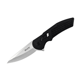 B261-BKS HEXAM BLACK FOLDING KNIFE BUCK