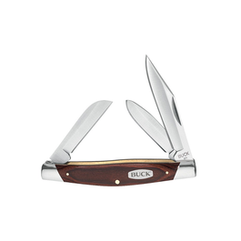 B371-BRS STOCKMAN FOLDING KNIFE BUCK