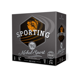 CAL.12 SPORTING 28g SHOOTING CARTRIDGES NOBEL SPORT ITALIA