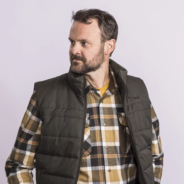 5215 VARNAMO PADDED VEST PINEWOOD