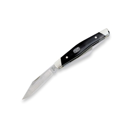 B301-BKS1 STOCKMAN BLACK/NICKEL SILVER-US BUCK
