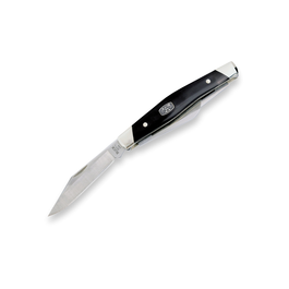 B301-BKS1 STOCKMAN BLACK/NICKEL SILVER-US BUCK