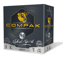 CAL.12 COMPAK 28g ΦΥΣΙΓΓΙΑ ΣΚΟΠΟΒΟΛΗΣ NOBEL SPORT ITALIA