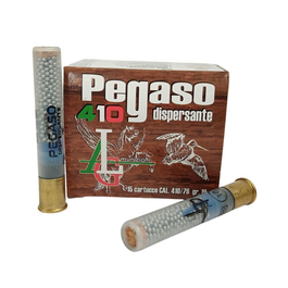 CAL.36 PEGASO DISPERSANTE 19g MAGNUM .410/76/16 HUNTING CARTRIDGES ALG