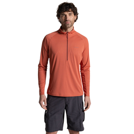 CMT1030 NOSILIFE SOLARSHIELD HALF ZIP CRAGHOPPERS
