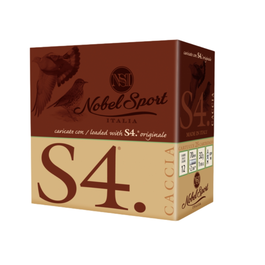 CAL.12 S4 32g HUNTING CARTRIDGES NOBEL SPORT ITALIA