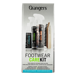 GRF206 FOOTWEAR CARE KIT 275ml x 2 + 100ml + Brush
