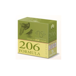 CAL.12 206 FORMULA 33g HUNTING CARTRIDGES NOBEL SPORT ITALIA