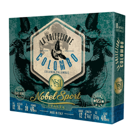 CAL.12 COLOMBO 39g HUNTING CARTRIDGES NOBEL SPORT ITALIA