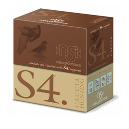 CAL.16 S4 28g HUNTING CARTRIDGES NOBEL SPORT ITALIA