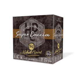 CAL.12 SUPER CACCIA 38g (No 000,00,0,2) HUNTING CARTRIDGES NOBEL SPORT ITALIA