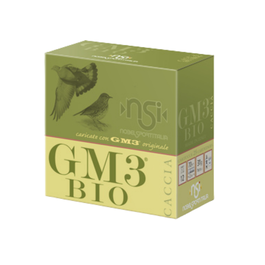 CAL.12 GM3 BIO 31g HUNTING CARTRIDGES NOBEL SPORT ITALIA