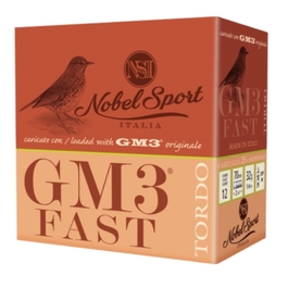 CAL.12 GM3 FAST TORDO (ΤΣΙΧΛΑ) 32g ΦΥΣΙΓΓΙΑ ΚΥΝΗΓΙΟΥ NOBEL SPORT ITALIA