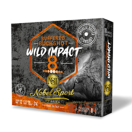 CAL.12 BUFFERED BUCKSHOT 8ΒΟΛΟ 36g ΦΥΣΙΓΓΙΑ ΚΥΝΗΓΙΟΥ (ΔΡΑΜΙΑ) NOBEL SPORT ITALIA