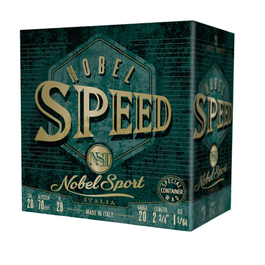 CAL.20 Ν-SPEED 29g HUNTING CARTRIDGES NOBEL SPORT ITALIA