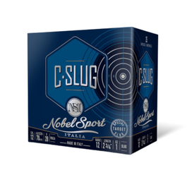 CAL.12 C-SLUG 28g ΦΥΣΙΓΓΙΑ ΣΚΟΠΟΒΟΛΗΣ NOBEL SPORT ITALIA