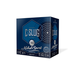 CAL.12 C-SLUG 28g SHOOTING CARTRIDGES NOBEL SPORT ITALIA