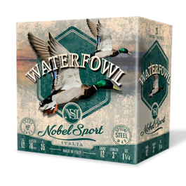 CAL.12 STEEL WATERFOWL HP 35g HUNTING CARTRIDGES NOBEL SPORT ITALIA