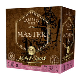CAL.12 MASTER HP FIBRE 36g HUNTING CARTRIDGES NOBEL SPORT ITALIA