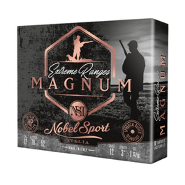 CAL.12 EXTREME RANGES MAGNUM 52g HUNTING CARTRIDGES NOBEL SPORT ITALIA