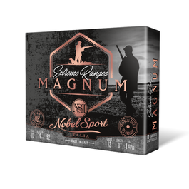 CAL.12 EXTREME RANGES MAGNUM 52g HUNTING CARTRIDGES NOBEL SPORT ITALIA