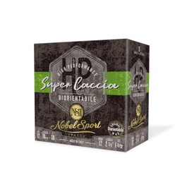 CAL.12 SUPER CACCIA BIOR 38g HUNTING CARTRIDGES NOBEL SPORT ITALIA