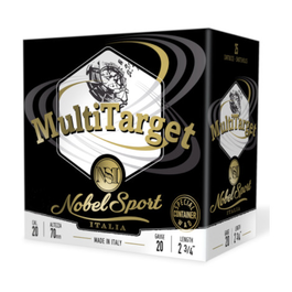 CAL.20 MULTITARGET 24g SHOOTING CARTRIDGES NOBEL SPORT ITALIA