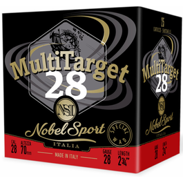 CAL.28 MULTITARGET 24g SHOOTING CARTRIDGES NOBEL SPORT ITALIA