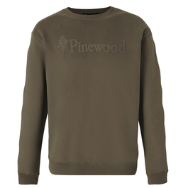 5468 VARNAMO PW LOGO SWEATER PINEWOOD
