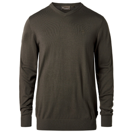 5047 VÄRNAMO ΑΝΔΡΙΚΟ ΠΟΥΛΟΒΕΡ MERINO WOOL ΜΕ ΛΑΙΜΟΚΟΨΗ V PINEWOOD