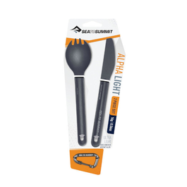 ALPHALIGHT CUTLERY SET 2PC (KNIFE AND SPORK)