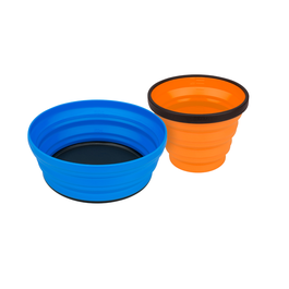 X-SET: 2-PCE (X-MUG,X BOWL & STORAGE POUCH) ΣΕΤ ΠΤΥΣΣΟΜΕΝΩΝ ΔΟΧΕΙΩΝ