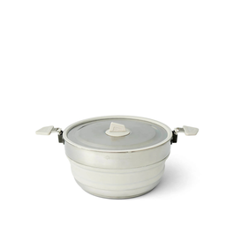 DETOUR STAINLESS STEEL COLLAPSIBLE ΚΑΤΣΑΡΟΛΑ- 5L SEA TO SUMMIT