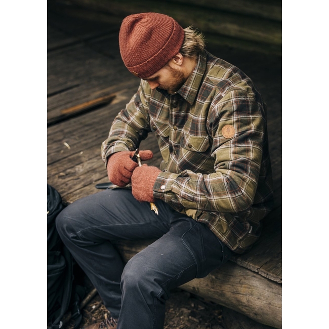 1121 KNITTED WOOL HAT PINEWOOD