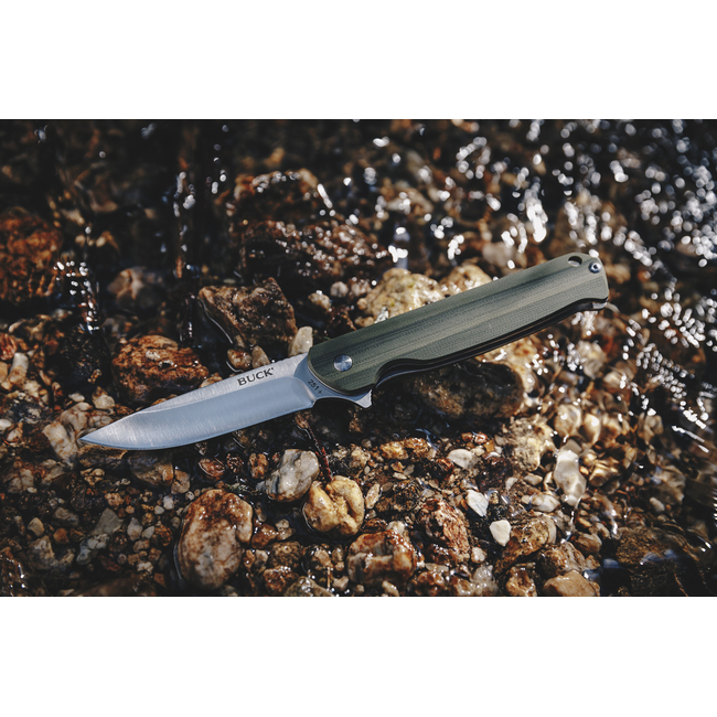 B251-GRS LANGFORD GREEN FOLDING KNIFE