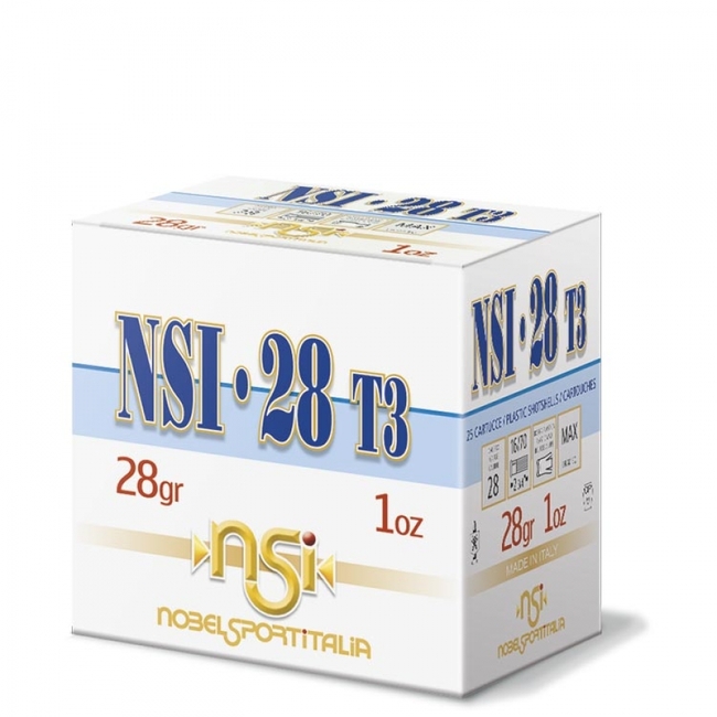 CAL.28 NSI 28 T3 28g ΦΥΣΙΓΓΙΑ ΚΥΝΗΓΙΟΥ NOBEL SPORT ITALIA