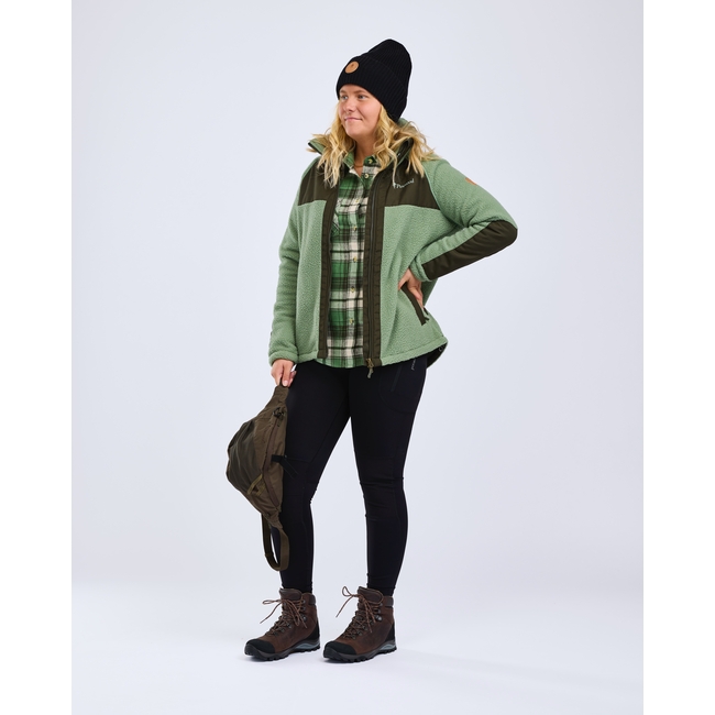 3266 WOMEN’S EXTRA-WARM SILENT PILE FLEECE VEST PINEWOOD