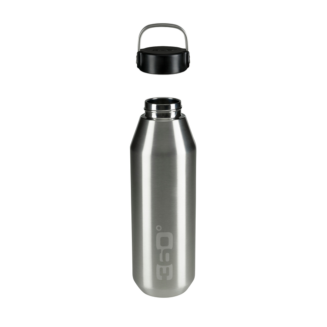 SILVER VACUUM INSULATED STAINLESS NARROW MOUTH BOTTLE 750ML