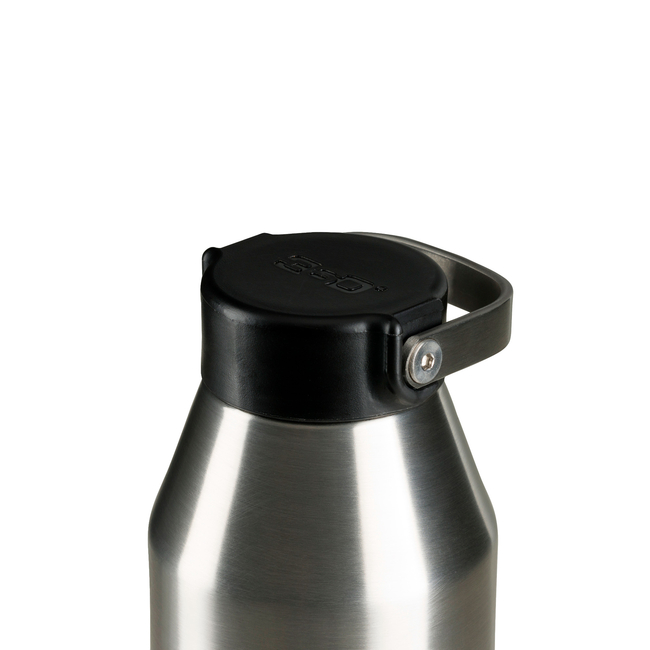SILVER VACUUM INSULATED STAINLESS NARROW MOUTH BOTTLE 750ML