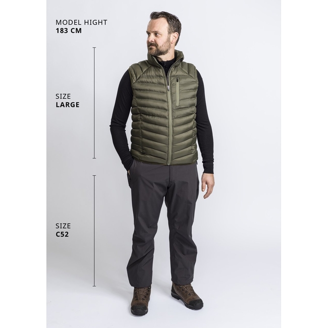 5158 ABISKO INSULATION VEST PINEWOOD