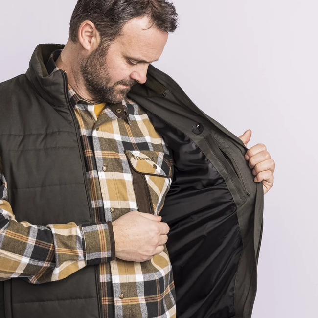 5215 VARNAMO PADDED VEST PINEWOOD