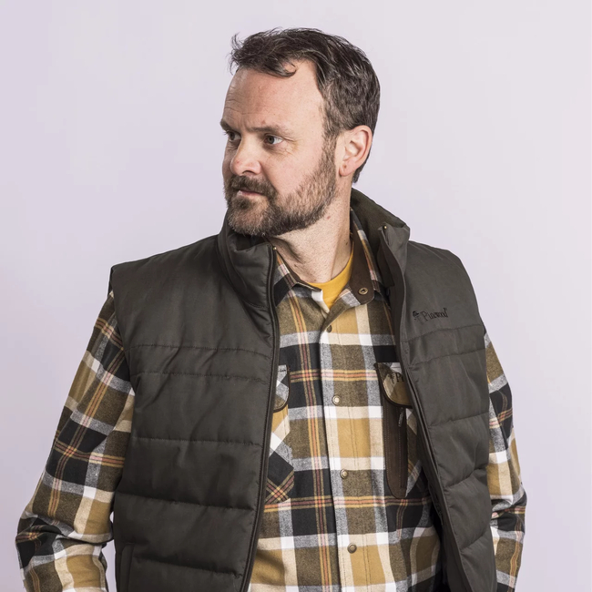 5215 VARNAMO PADDED VEST PINEWOOD
