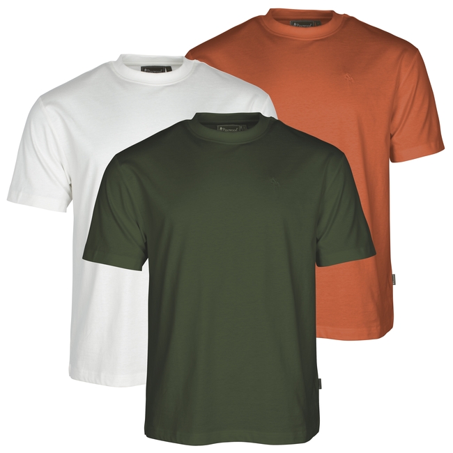 5447 3-PACK T-SHIRT ΜΠΛΟΥΖΑΚΙΑ PINEWOOD