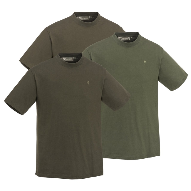 5447 3-PACK T-SHIRT PINEWOOD