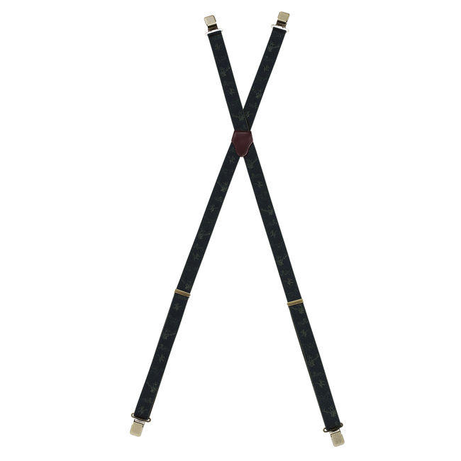 9098 SUSPENDERS WITH CLIPS PINEWOOD