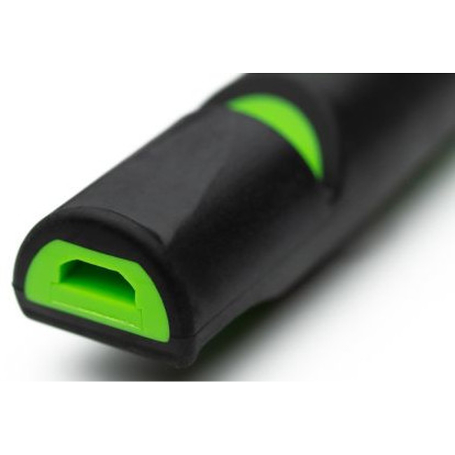 210.5 ALPHA WHISTLE BLACK/DG GREEN