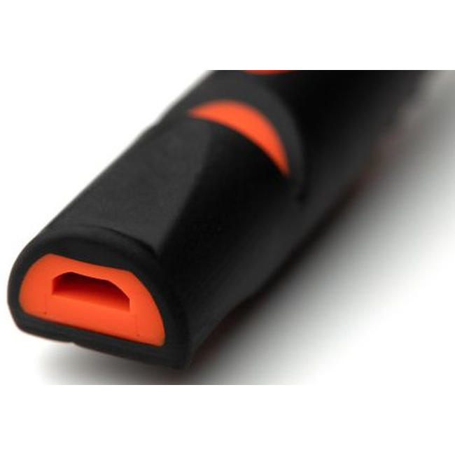 211.5 ALPHA WHISTLE BLACK/DG ORANGE